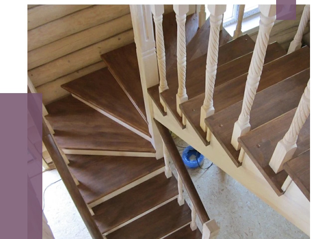 Реставрация деревянных лестниц в Ломоносове от 4303 руб.