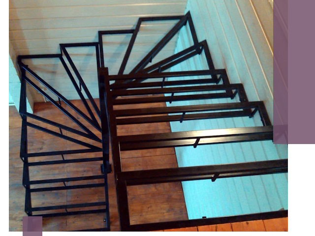 Изготовление металлических лестниц любой сложности в Ломоносове