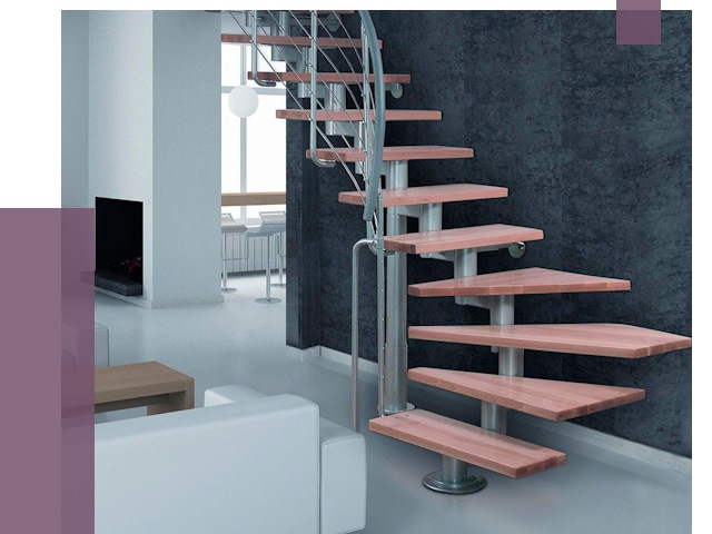 Модульные лестницы в Ломоносове от 16904 руб. — купить в ПРОЛЁТ-Лмн