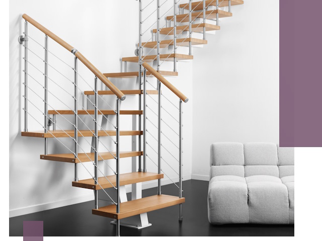 Модульные лестницы под ключ в Ломоносове — монтаж и изготовление