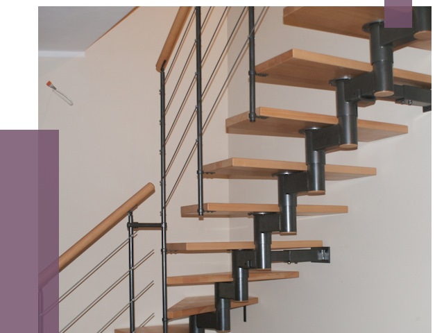 Изготовление модульных лестниц в Ломоносове от 11526 руб. 