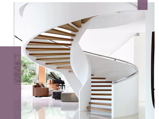 Винтовые лестницы в Ломоносове под ключ от 48664 руб. | ПРОЛЁТ-Лмн