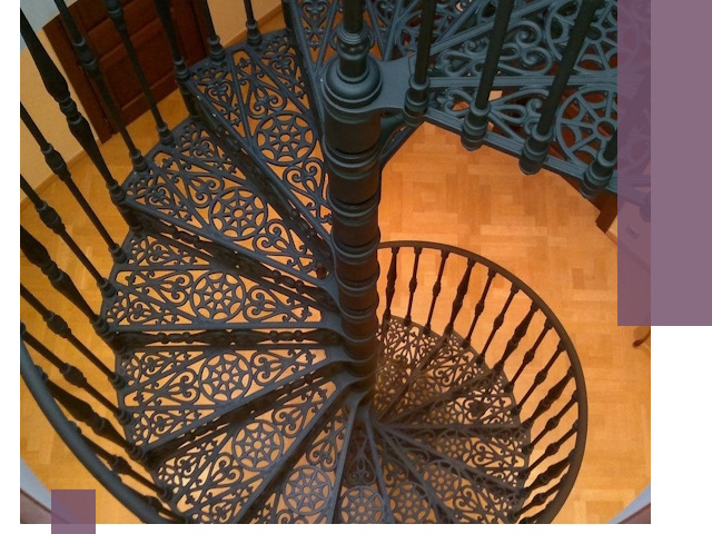 Винтовые лестницы под ключ в Ломоносове: производство и монтаж