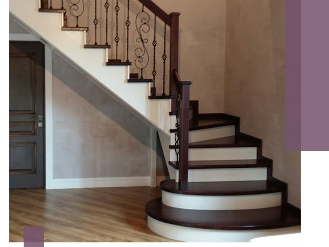 Изготовление Г-образных лестниц под ключ в Ломоносове