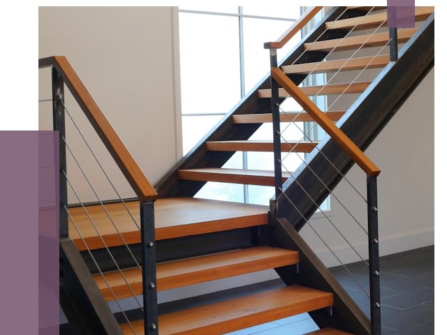 Изготовление лестниц на металлокаркасе в Ломоносове от 18953 руб. | ПРОЛЁТ-Лмн