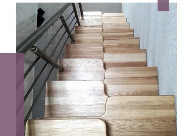 Лестницы гусиный шаг в Ломоносове от 13062 руб. под ключ | ПРОЛЁТ-Лмн