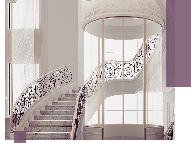 Элитные лестницы на заказ высокого класса в Ломоносове