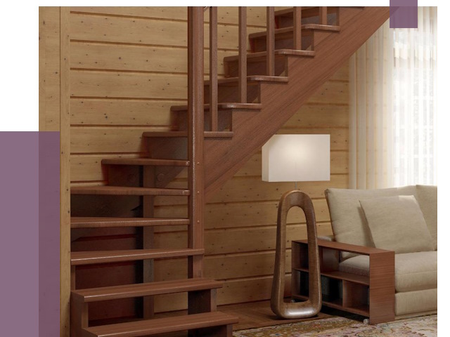 Лестницы эконом класса в Ломоносове от 18287 руб. бюджетные решения