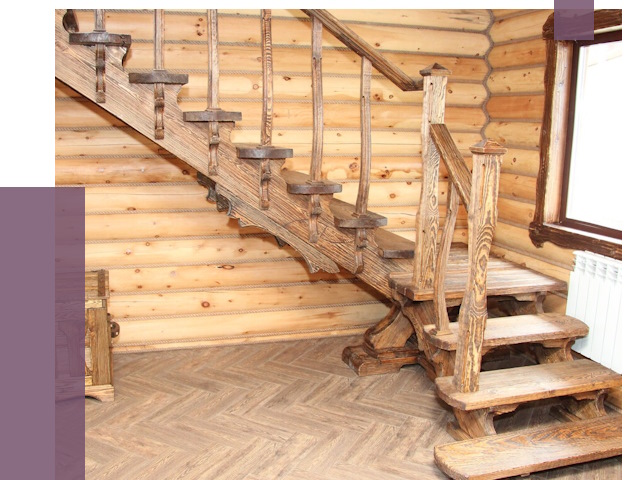 Лестницы в баню в Ломоносове от 19158 руб. — изготовление | ПРОЛЁТ-Лмн