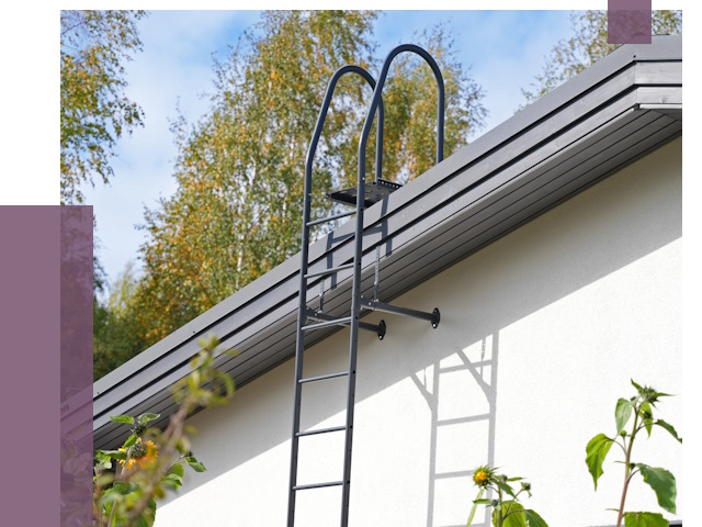 Лестницы на крышу в Ломоносове от 19158 руб. — монтаж и монтаж ПРОЛЁТ-Лмн