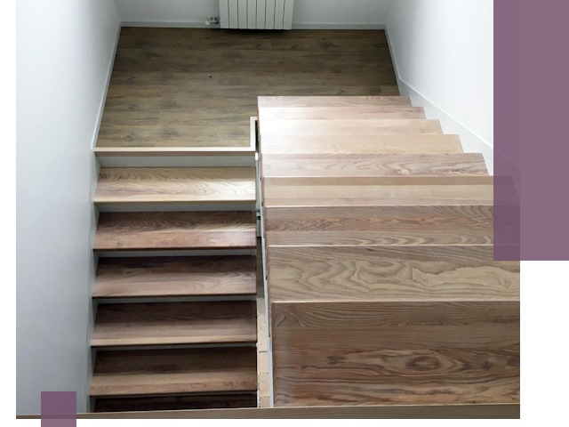 Тонировка лестниц в Ломоносове: качественно и долговечно