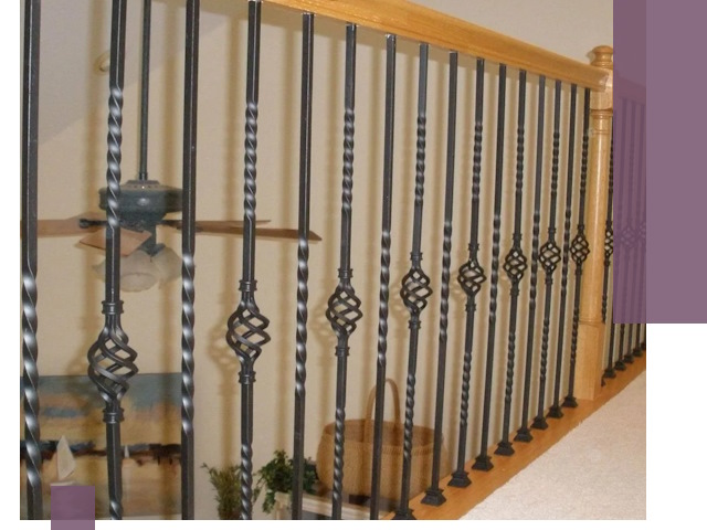 Изготовление и монтаж кованных перил в Ломоносове под ключ