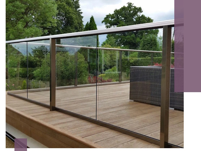 Алюминиевые перила на заказ в Ломоносове — монтаж и гарантия