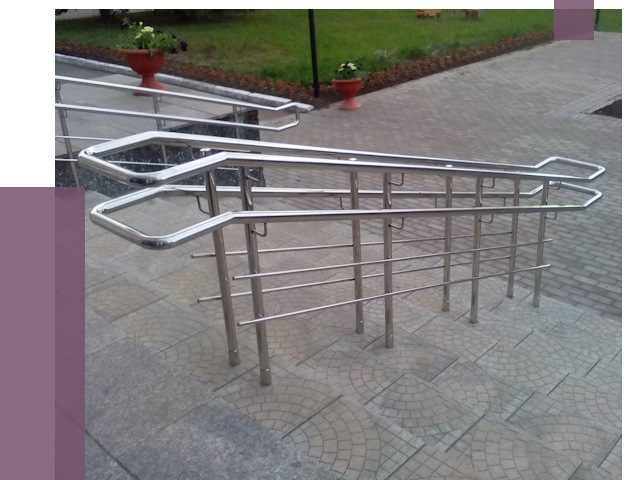 Перила для инвалидов в Ломоносове от 7602 руб. под ключ | ПРОЛЁТ-Лмн