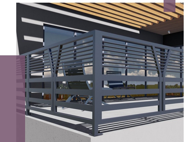 Изготовление балконных ограждений в Ломоносове от 10757 руб. | ПРОЛЁТ-Лмн