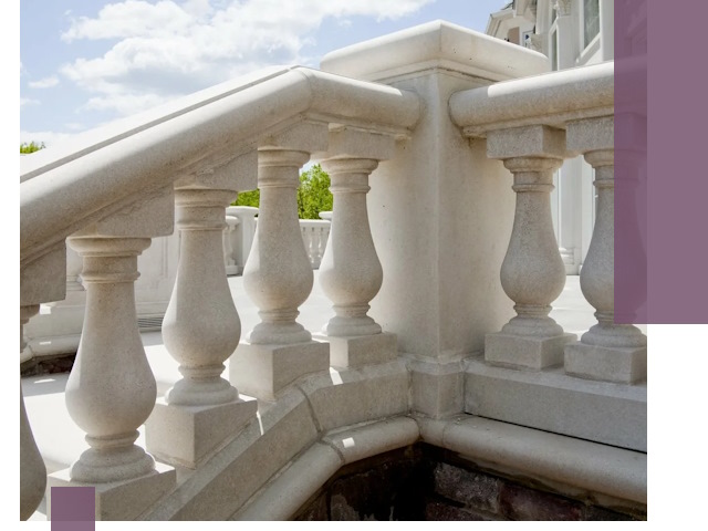 Балюстрады из металла и камня под ключ в Ломоносове