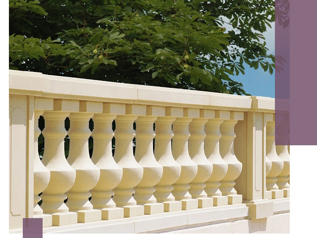 Установка балюстрады в Ломоносове: изготовление и монтаж под ключ