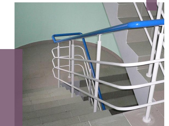 Перила в подъезде в Ломоносове — установка и замена от 7428 руб. | ПРОЛЁТ-Лмн