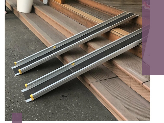 Телескопические пандусы под ключ в Ломоносове — изготовление и монтаж