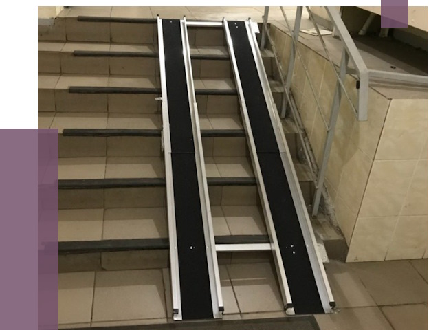 Установка пандуса в подъезд в Ломоносове от 7991 руб. под ключ | ПРОЛЁТ-Лмн