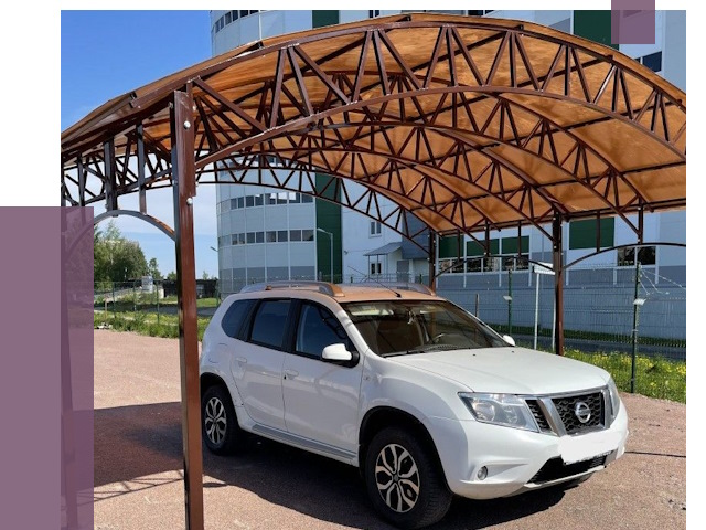 Недорогие навесы в Ломоносове от 43029 руб.  | ПРОЛЁТ-Лмн