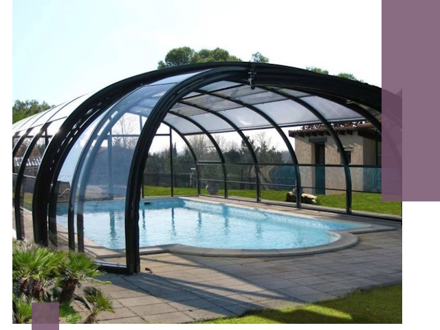 Навесы для бассейна в Ломоносове: изготовление и монтаж под ключ