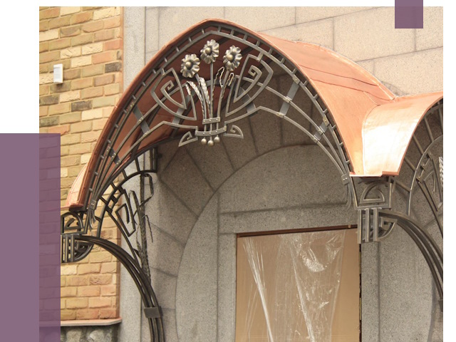 Арочные козырьки в Ломоносове от 14599 руб. 