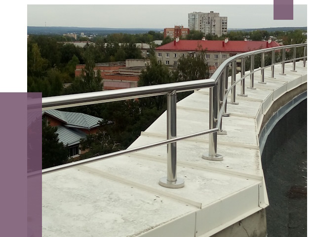 Парапеты и ограждения кровли в Ломоносове от 4969 руб.