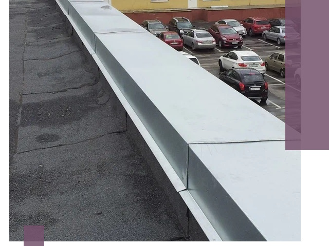 Изготовление парапетов из металла и нержавейки в Ломоносове