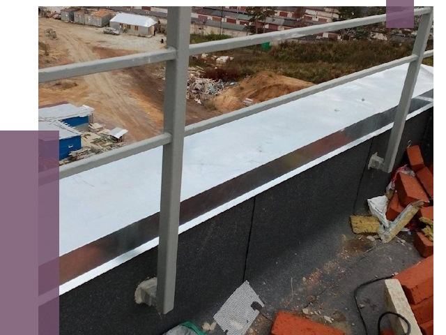 Монтаж парапетов в Ломоносове от 4303 руб.  | ПРОЛЁТ-Лмн