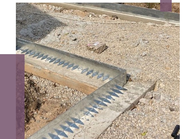 Нержавеющие бордюры в Ломоносове от 4815 руб. под ключ | ПРОЛЁТ-Лмн