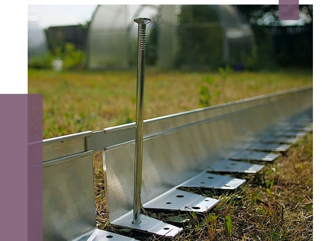 Металлические бордюры для газона в Ломоносове от 4303 руб. | ПРОЛЁТ-Лмн