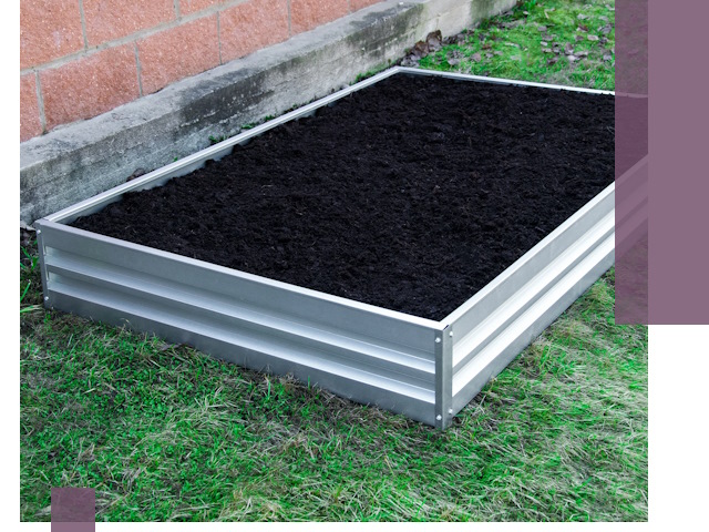 Металлические бордюры для грядок в Ломоносове: прочность и аккуратность