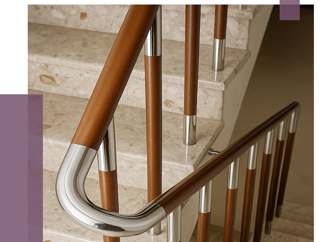 Монтаж поручней в Ломоносове от 9733 руб. монтаж под ключ | ПРОЛЁТ-Лмн