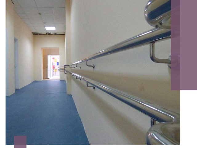 Поручни для инвалидов в Ломоносове: изготовление и монтаж