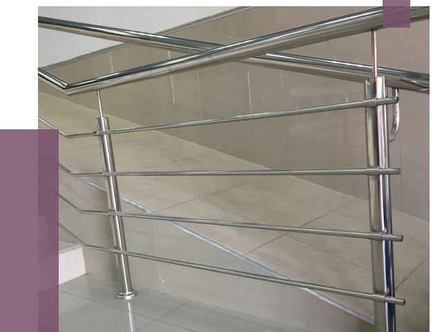 Изготовление поручней из нержавеющей стали в Ломоносове